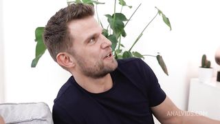 Beautiful sisters take hard anal with two big dicks