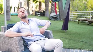 Busty Pornstar Natasha Nice Takes An Ass Pounding During An Interview GP2605