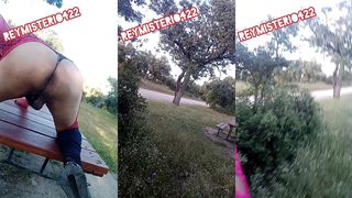 REYMISTERIO422 - ME PONGO CALIENTE Y SALGO A CAMINAR CON LENCERIA ROJA POR EL BOSQUE - 1000019482 - MAY 27, 2025