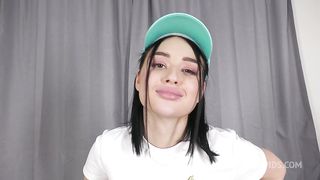 Hard Anal for 18yo Jessie Ames with Fantastic Gapes, Anal Fisting and Cum in Mouth VG157