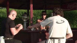 Myra Is A Hot Grandma Sucks And Fucks And Drinks Her Cummy Reward From A Glass