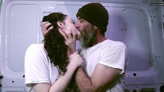 MAKING OUT WITH HANK IN THE BACK OF THE PORN VAN