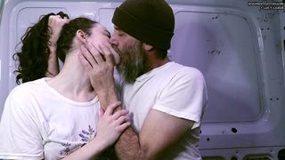 MAKING OUT WITH LUCY IN THE BACK OF THE PORN VAN