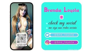 Brenda Loyola, bunda grande, leva gozada na boca