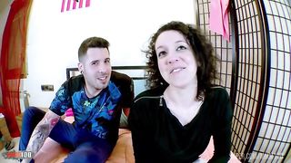 First Spanish cock in Lyne Mary's tight little ass