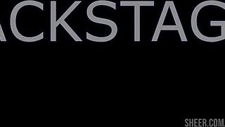 Backstage Karolina Geiman robber fucking in bed anal BTS