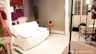 Backstage Student girl Pretty Mary gets fucked in the ass by an adult man