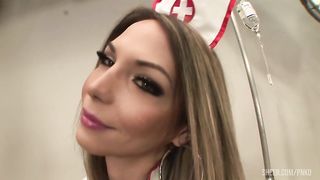 nurse shemale want a threesome with me