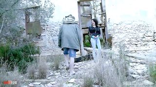 Outdoor sodomy with Lyne Marie, a beautiful young Metis from Reunion