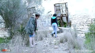 Outdoor sodomy with Lyne Marie, a beautiful young Metis from Reunion