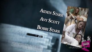 Bobbi is having a little trouble experiencing orgasm, so she turns to the sexy ladies at 'Lesbian Hospital' for help.