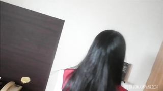 日頃からバ○ケで汗をかいている可愛い年下彼女。汗をかいたままホテルでマンコを舐めまわしたいってお願いしたら、、