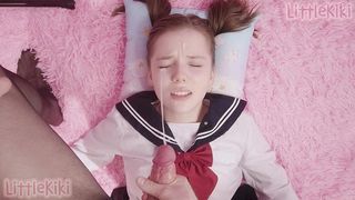 STEP DADDY RIP THE TIGHTS OF HIS SCHOOL GIRL DAUGHTER AND ROUGHLY FUCKED A TEEN