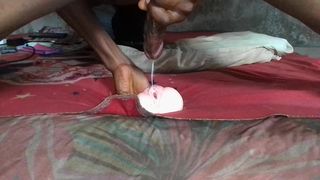 CASTING VIBES MOMENT WITH SILICONE TOYS CREAMPIE