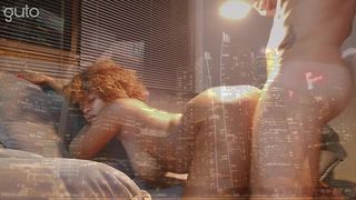 MOVIE NIGHT WITH BRAZILIAN WOMAN. WATCH THE MOVIE OR MAKE ONE? WHICH WOULD YOU PREFER?