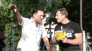 Cute Asian With A Hairy Pussy Has A MMF Threesome That Taps All Her Holes!