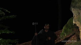 Natalli Diangelo Meets Her Secret Lover In A Cave For Anal Sex