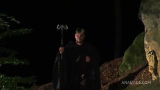 Natalli Diangelo Meets Her Secret Lover In A Cave For Anal Sex