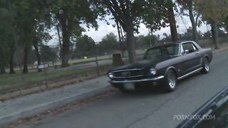 Elena Heiress Pinches Her Nipples As Her Partner Cums On Her Big Tits