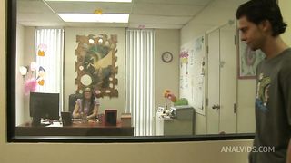 Kaci Star Gets A Load On Her Butt Cheek After Anal