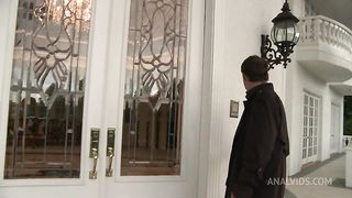 Tarra White Takes A Nerd's Load In Her Mouth After Sex