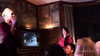 Clare Hugs The Desk As He Slams His Dick Into Her G-Spot