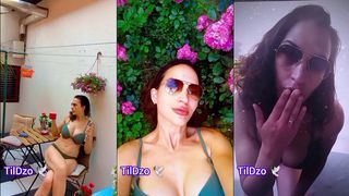 TILDZO LIVE IN HER PRIVATE GARDEN