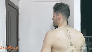 Sexy tranny Latin girl fucking with her neighbor