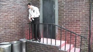 Carmel Moore And Karlie Simon Stack Their Pussies So He Can Fuck Them Both