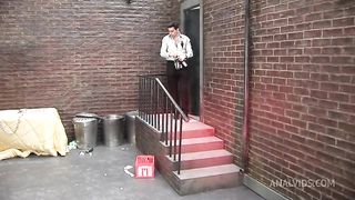 Carmel Moore And Karlie Simon Stack Their Pussies So He Can Fuck Them Both