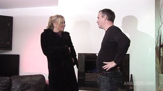 Hot Blonde With A Hairy Pussy Gets Fucked In The Ass In Hot Anal Sex Scene