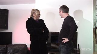 Hot Blonde With A Hairy Pussy Gets Fucked In The Ass In Hot Anal Sex Scene