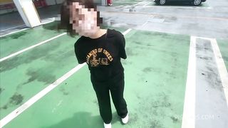 大◯生彼女と2人のエッチするシーツを買いにドンキに行ってスタバデート。最後は激しくえっちする大◯生カップル。