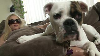 Hot Pornstars Lela Star And Brooke Belle Love To Rub Their Tits Together