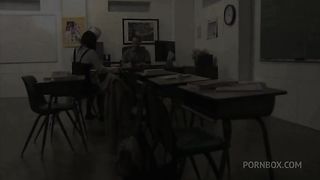 Nineteen-Year Old Asian Coed Gets Fucked In The Classroom By Her Teacher