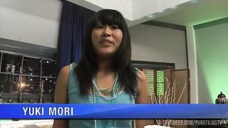 Gorgeous Asian Yuki Mori Sucks Dick Then Gets Her Sticky Poon Pounded