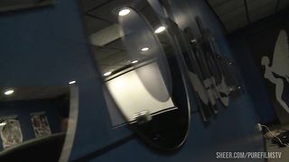 Sultry Dark Asian Beauty Lana Violet Strips Down And Fingers Juicy Snatch