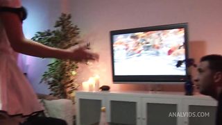 Jane Darling Gives Up Both Her Holes