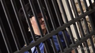 Jailbirds Anna Lovato And Natasha Marley In Lesbians In Fishnets Sex Scene