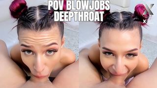 JAZMIN GIVES ME THE BEST BLOWJOBS - HOW DELICIOUS SHE SUCKS