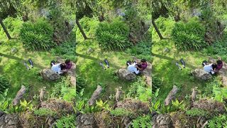 PAREJA CAPTADA HACIENDO SEXO ORAL EN PUBLICO EN UN CERRO