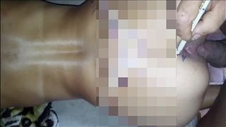 DESENHOU NA BUNDA DA GAROTA COM A PIROCA DENTRO DELA