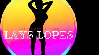 Brazilian soap opera actress sucking her own breasts and anal plug