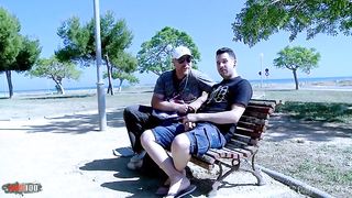 Anal threesome with Double Penetration for young and plump Mylene Johnson