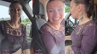 CARPARK BLOWJOB & SHOP CUMWALK