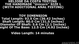 Heloise Dacosta Testing The Handmade Unicorn L (With Additional Anal Fisting) TWT315