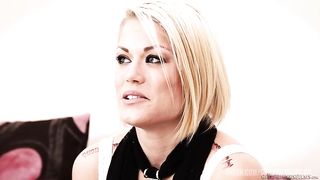 Ash Hollywood and Natasha Malkova Hot Lesbian fuck for the first time