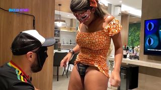 E DESSE JEITINHO SAFADO QUE RECEBEMOS A VISITA EM NOSSA CASA...