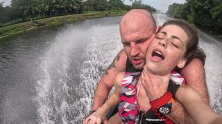 PETITE BABE RENEE ROSE GETS FUCKED ON A SUNNY FLORIDA DAY ON TOP OF JET-SKI