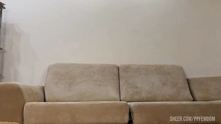 Petite Princess Kira In Leather Legging Ignore Face Sitting and Footdom Femdom